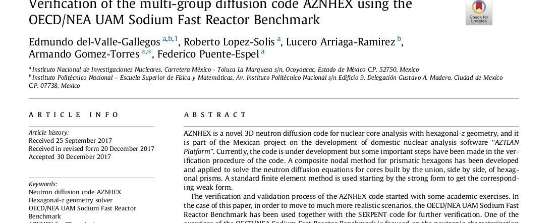 AZNHEX fast reactors